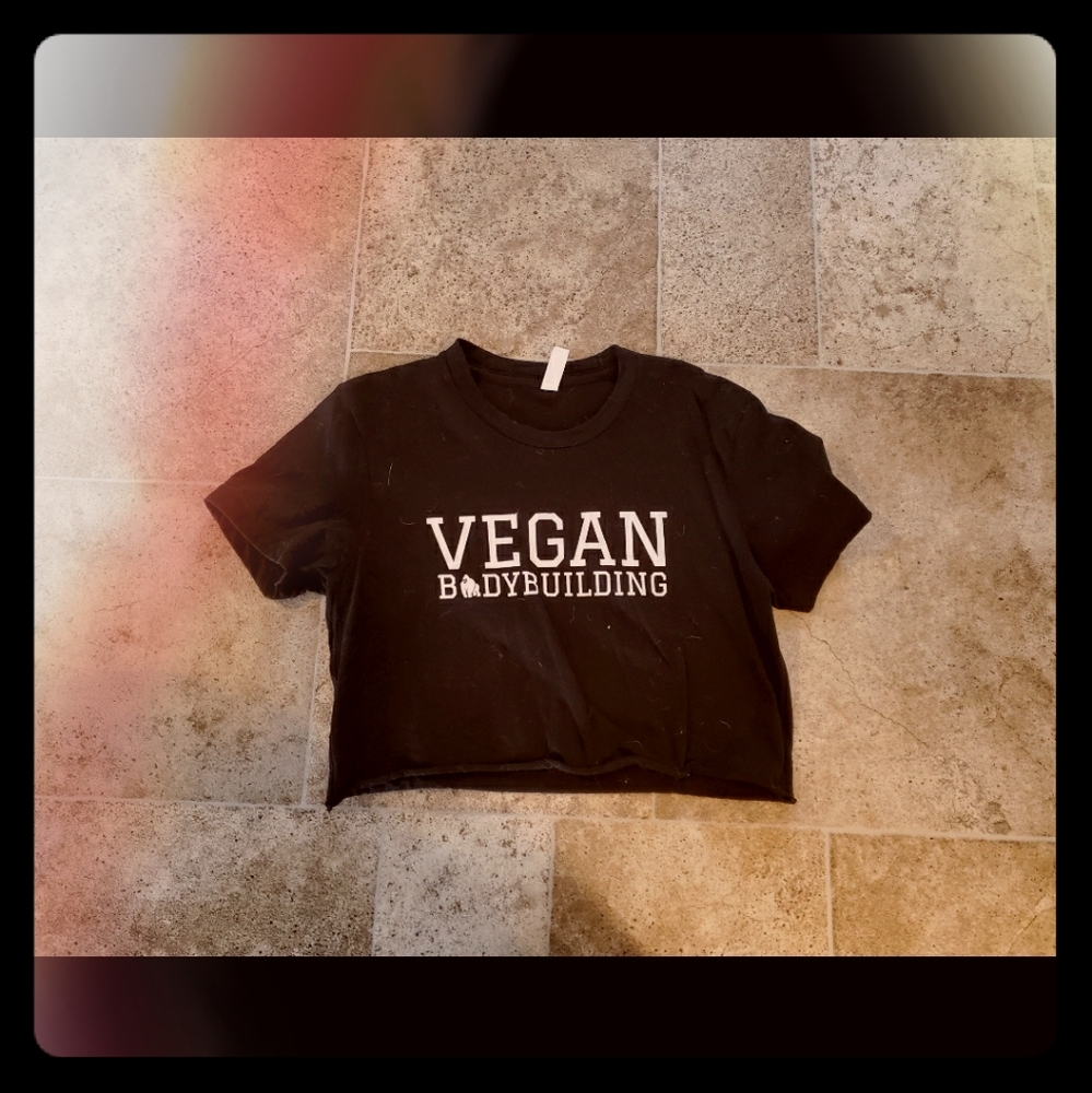 Vegan Bodybuilding Crop Top